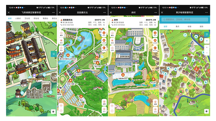 乡村、景区部分导览系统